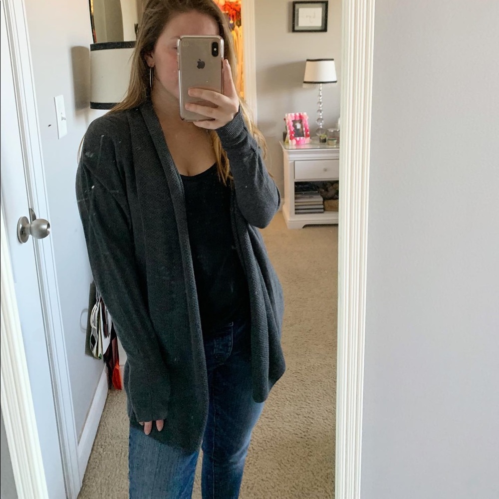 Grey Cardigan
